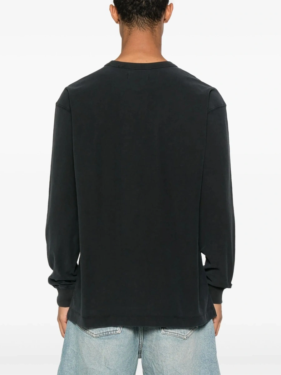 Tricou PURPLE BRAND negru din bumbac - Img 5