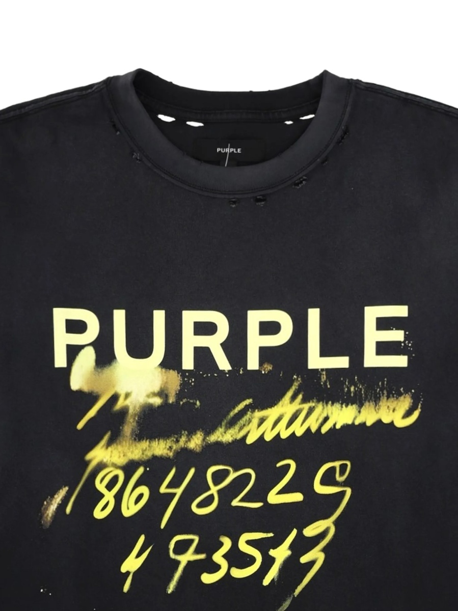 Tricou PURPLE BRAND negru - Img 2