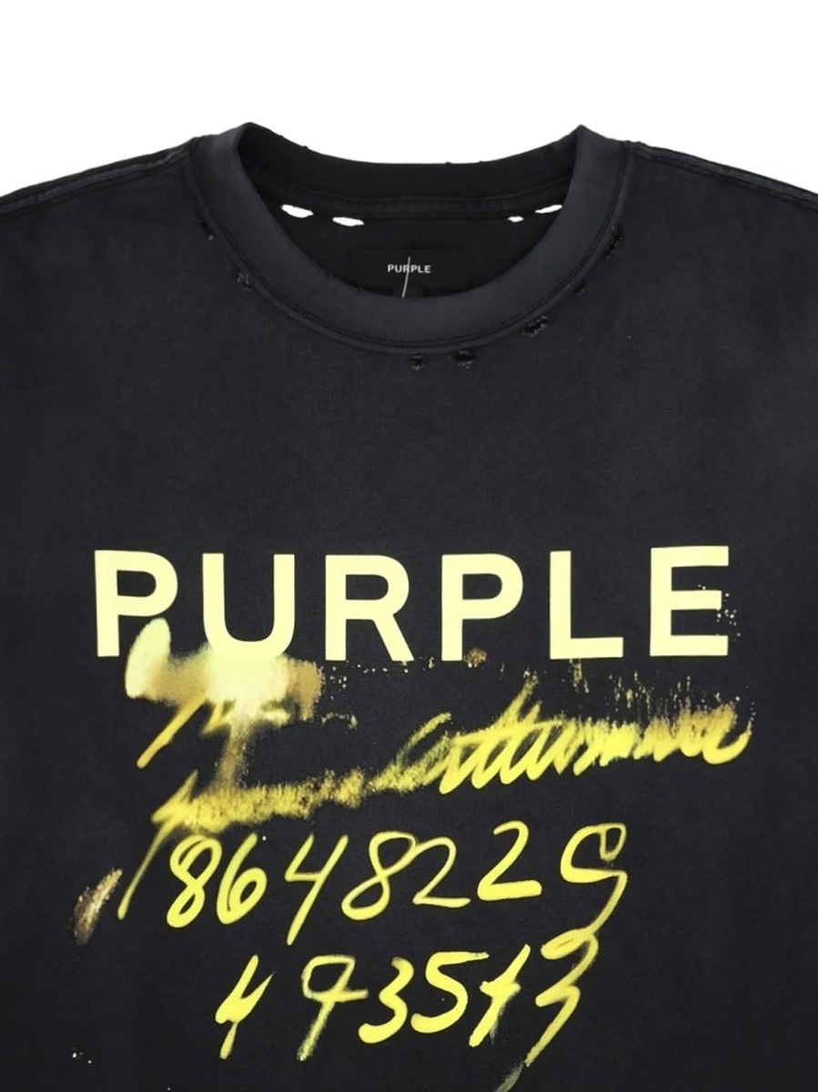 Tricou PURPLE BRAND negru - Img 2