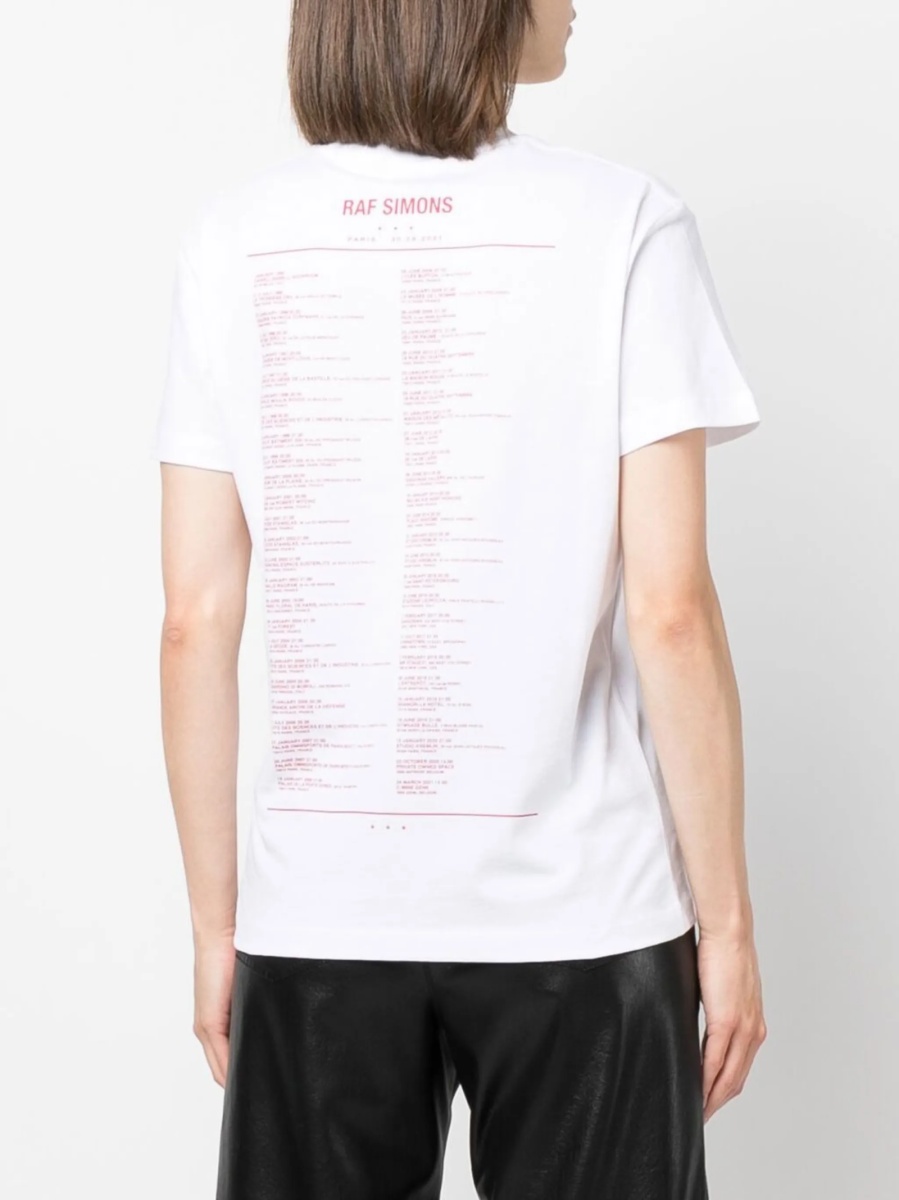 Tricou Raf Simons alb - Img 4