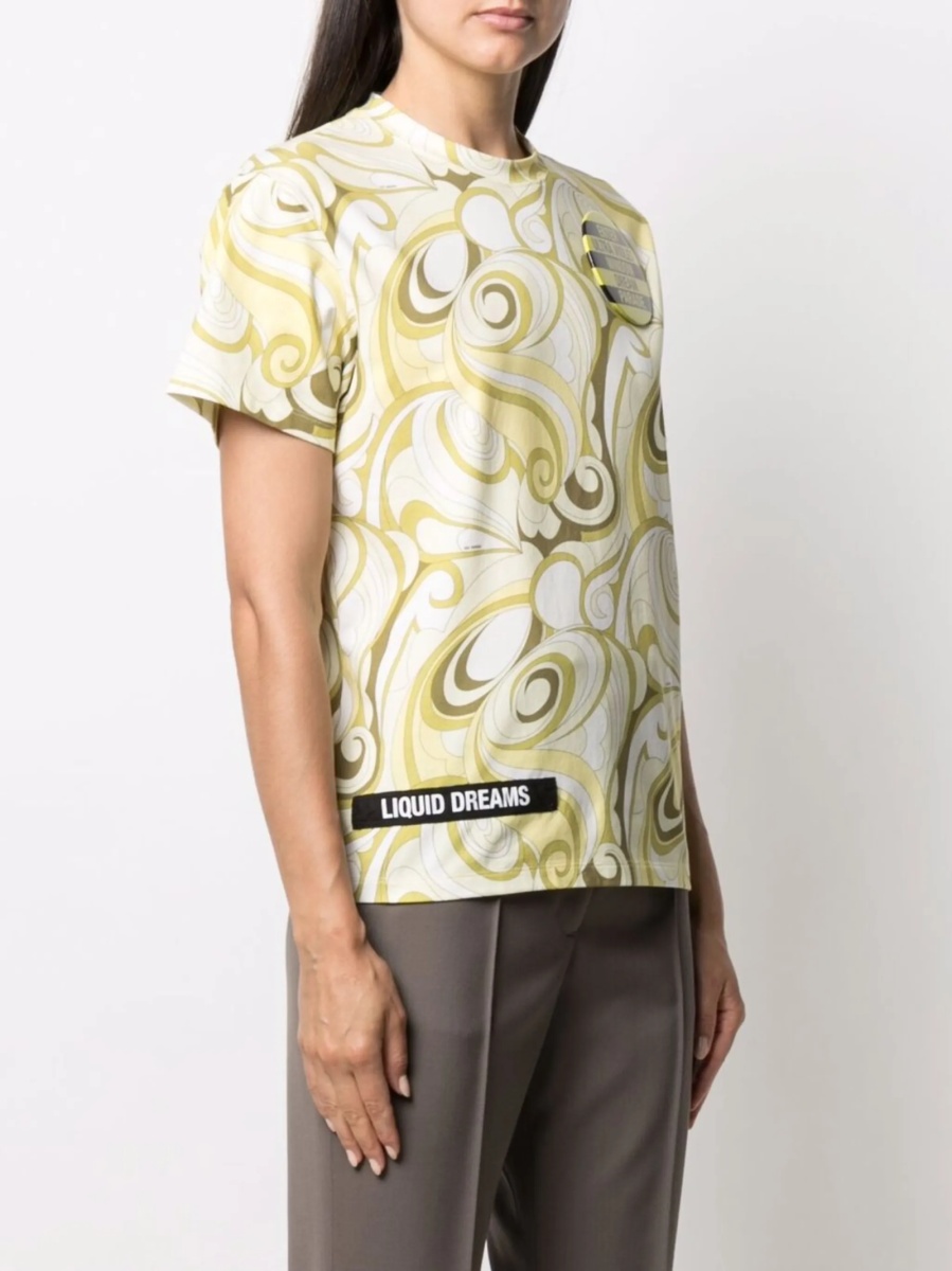 Tricou Raf Simons galben - Img 3
