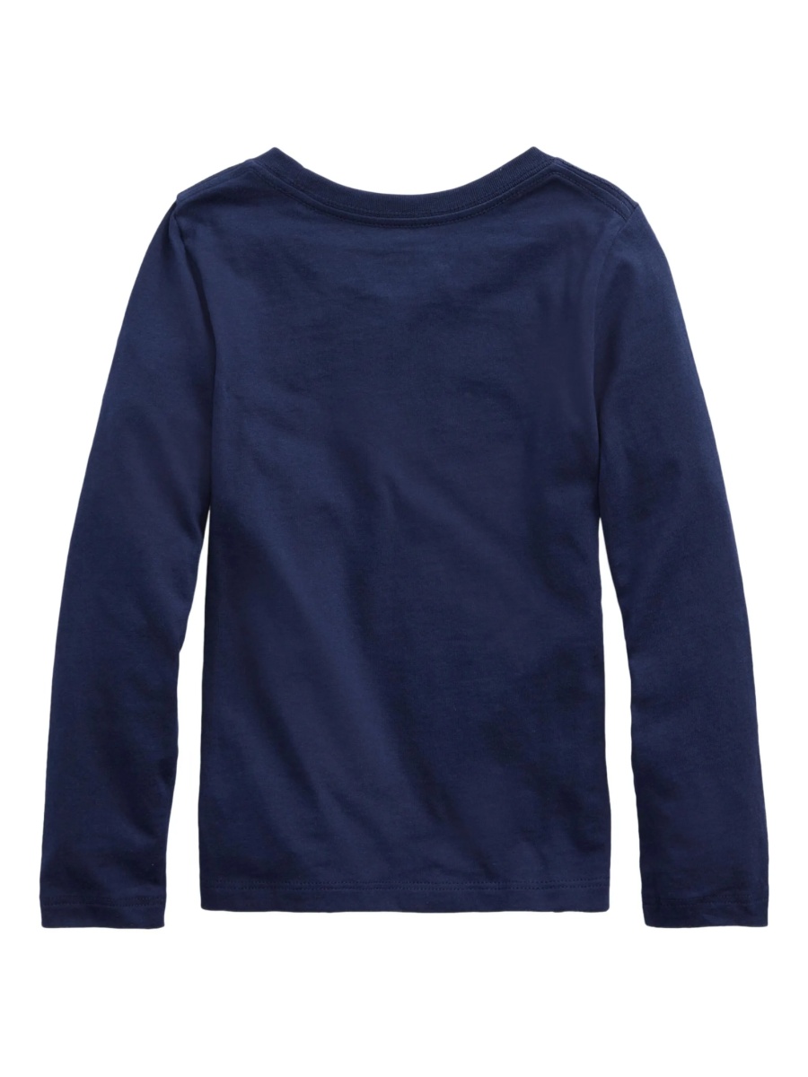 Tricou Ralph Lauren albastru - Img 2