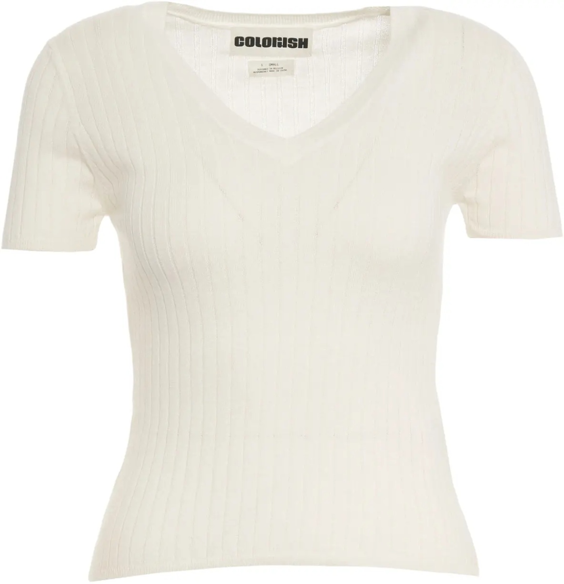 Tricou Ribbed t-shirt 'Barefoot Drift' - Img 2