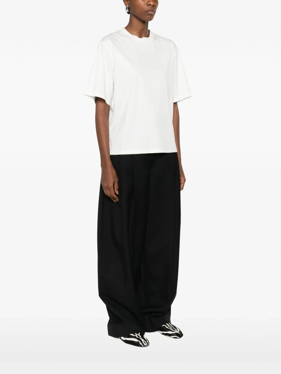 Tricou ROHE alb din bumbac - Img 5