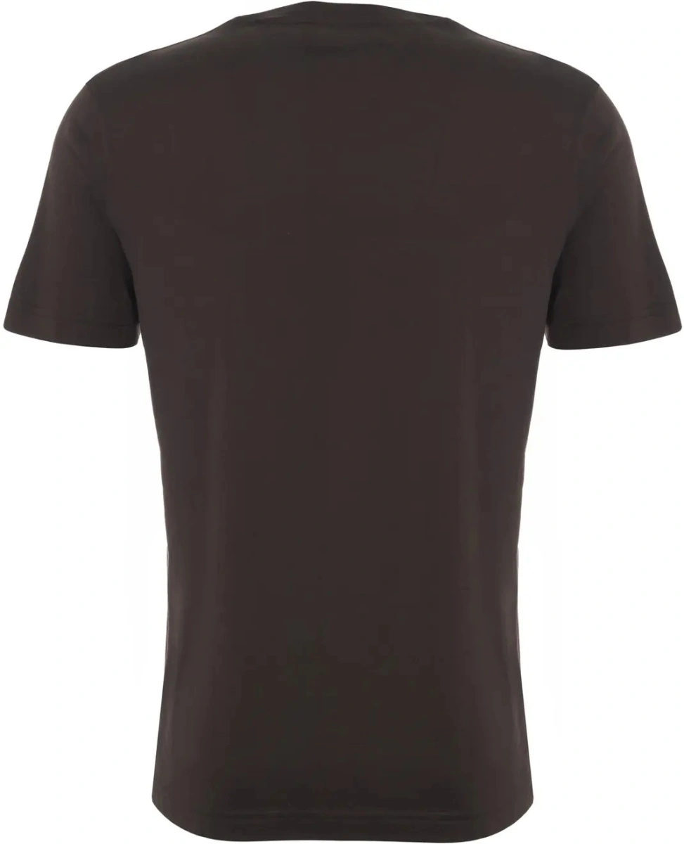 Tricou Stefan Brandt maro din matase - Img 3