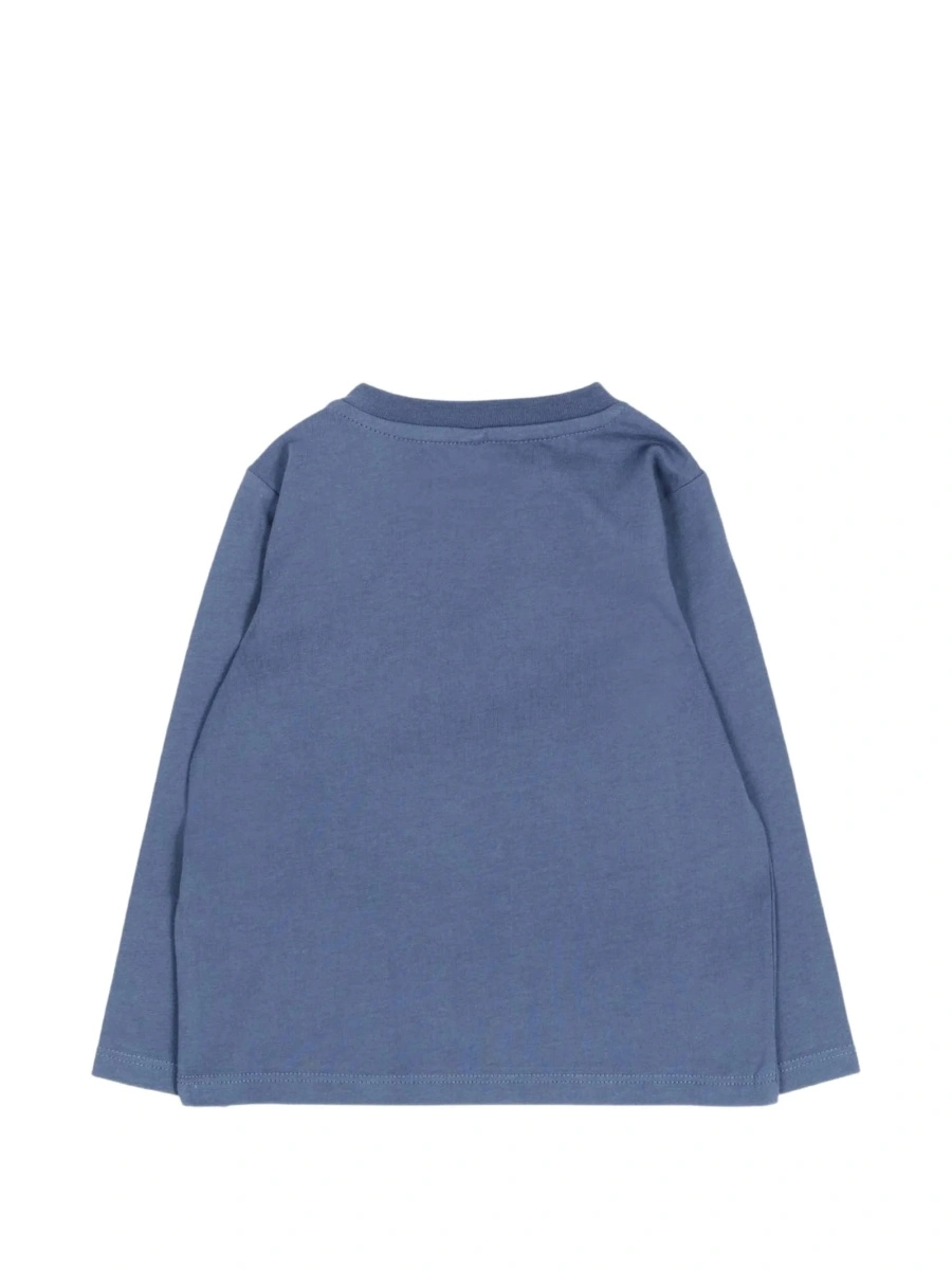 Tricou Stella McCartney albastru din bumbac - Img 2
