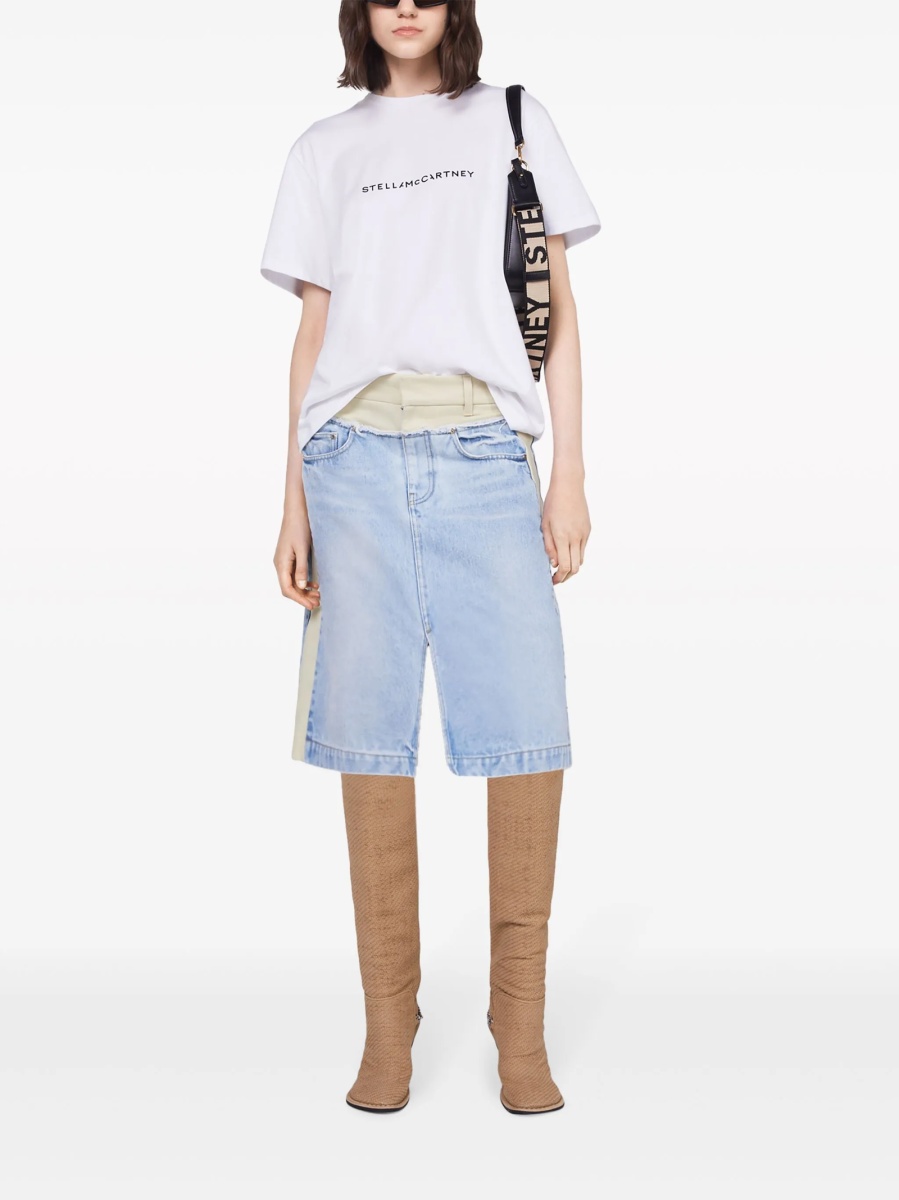 Tricou Stella McCartney neutru - Img 2