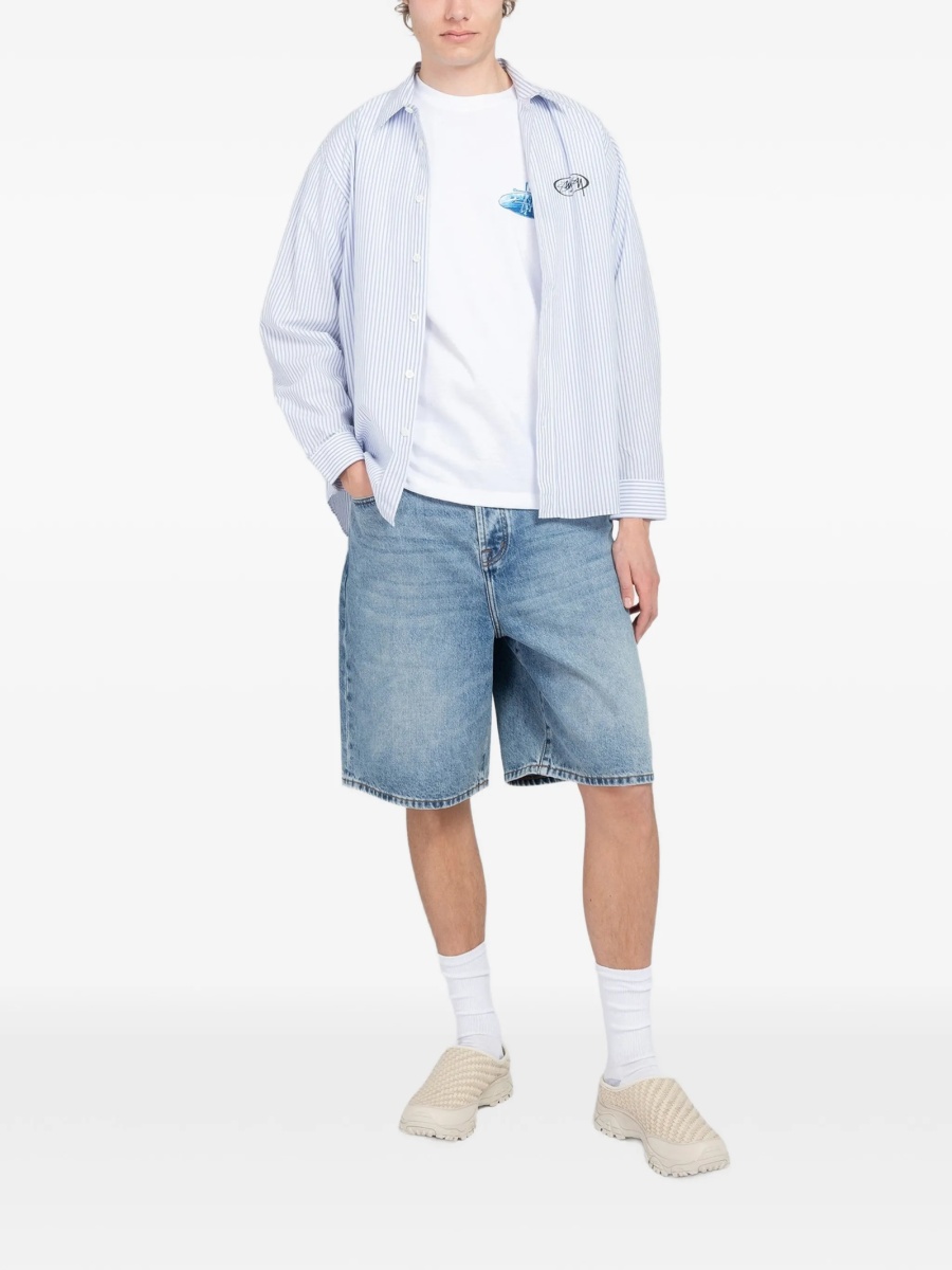 Tricou STÜSSY alb - Img 2