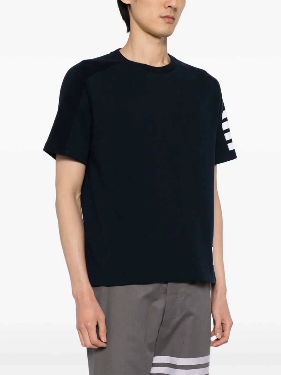 Tricou T-shirt with horizontal bands - Img 3