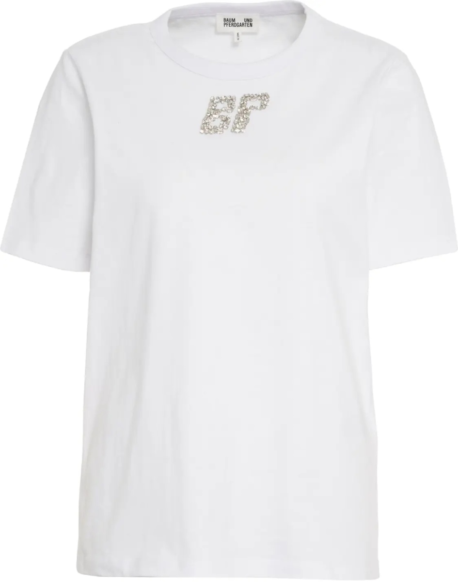 Tricou T-shirt with rhinestones 'Jawo' - Img 2