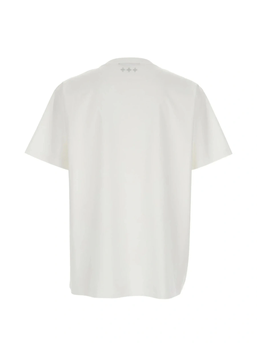 Tricou TATRAS alb din bumbac 'SELO LOGO METALLO' - Img 4