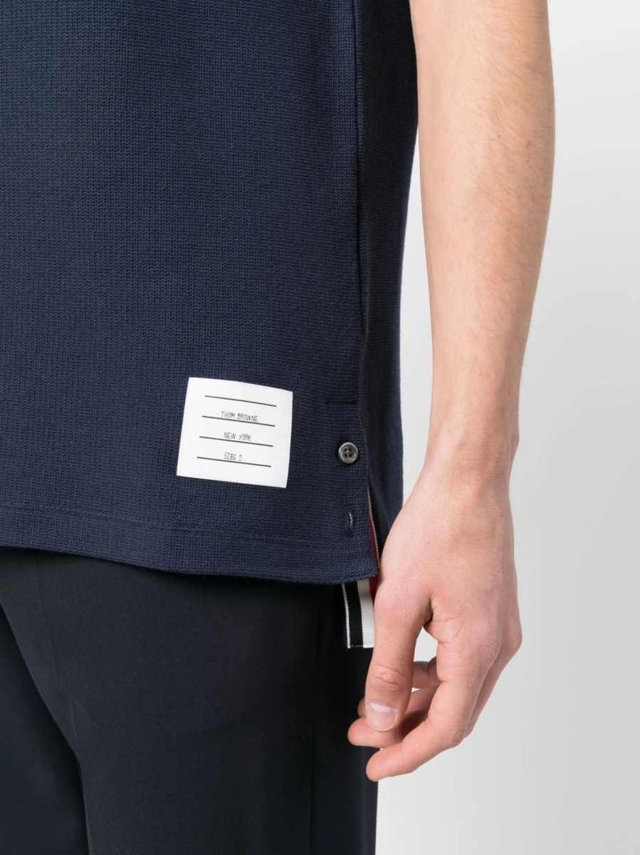 Tricou Thom Browne albastru - Img 5