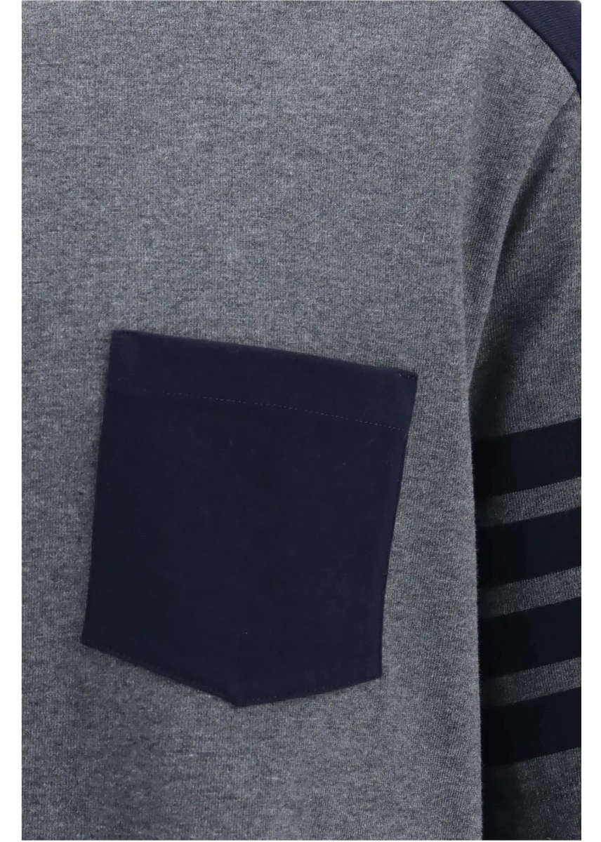 Tricou Thom Browne gri - Img 3