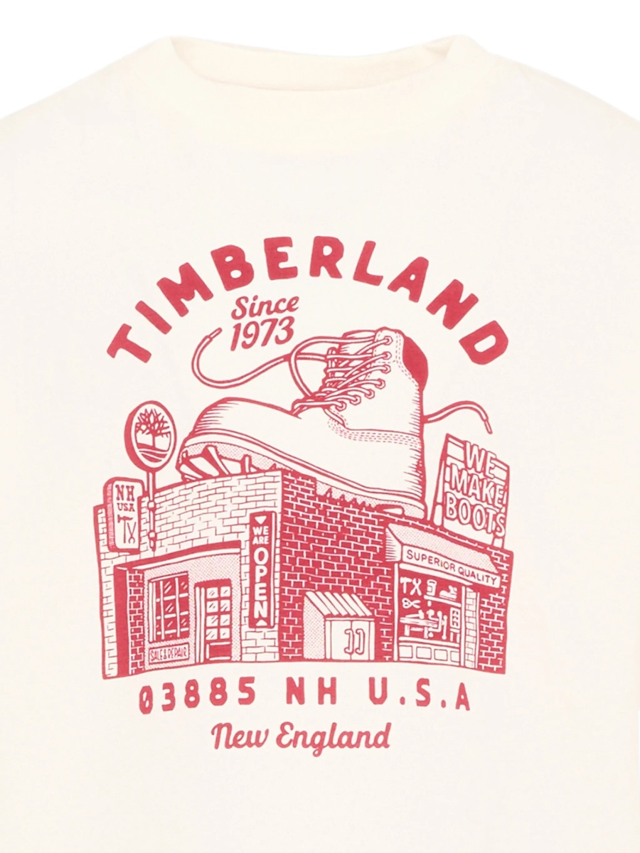 Tricou Timberland alb - Img 3
