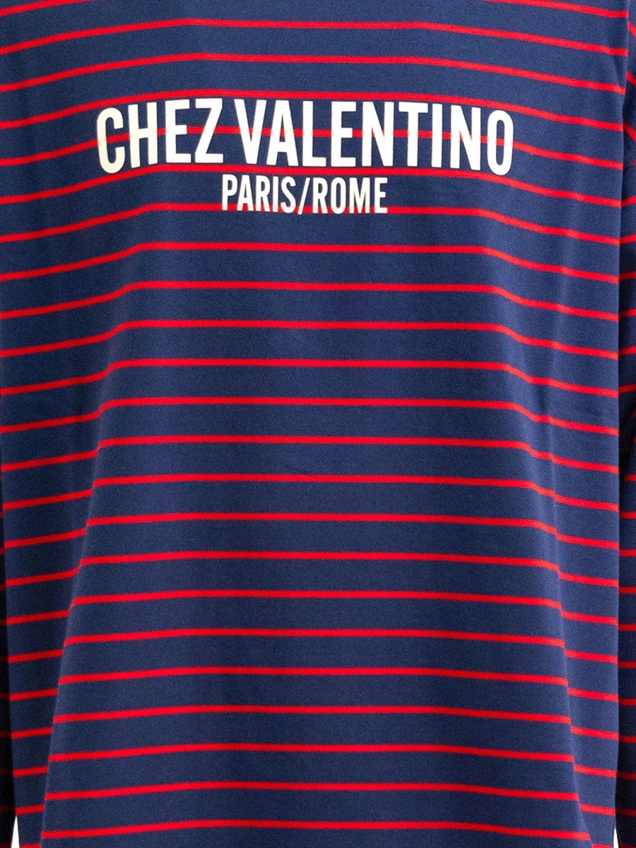Tricou Valentino Garavani albastru - Img 2