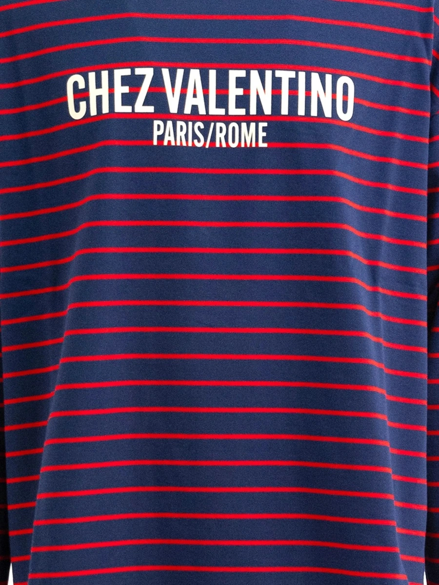 Tricou Valentino Garavani albastru - Img 2