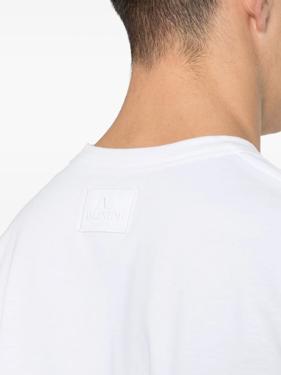 Tricou Valentino Garavani alb - Img 5