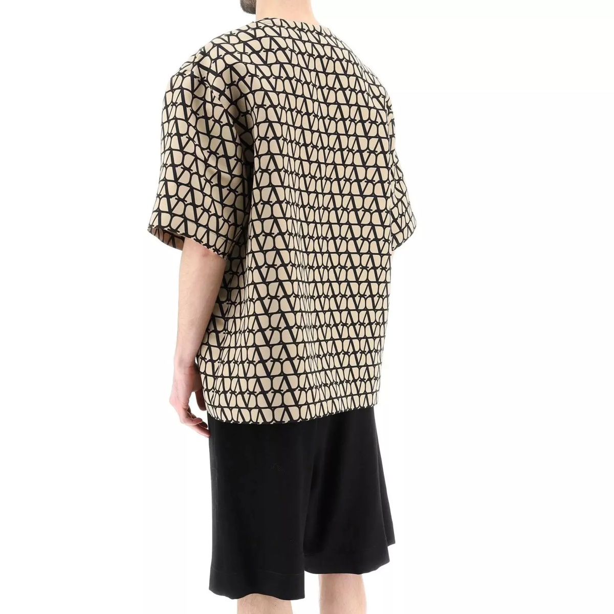 Tricou Valentino Iconographe Crewneck T-Shirt - Img 3