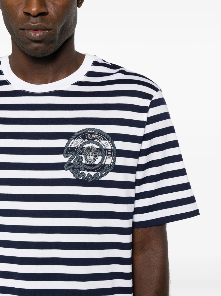 Tricou Versace albastru - Img 5