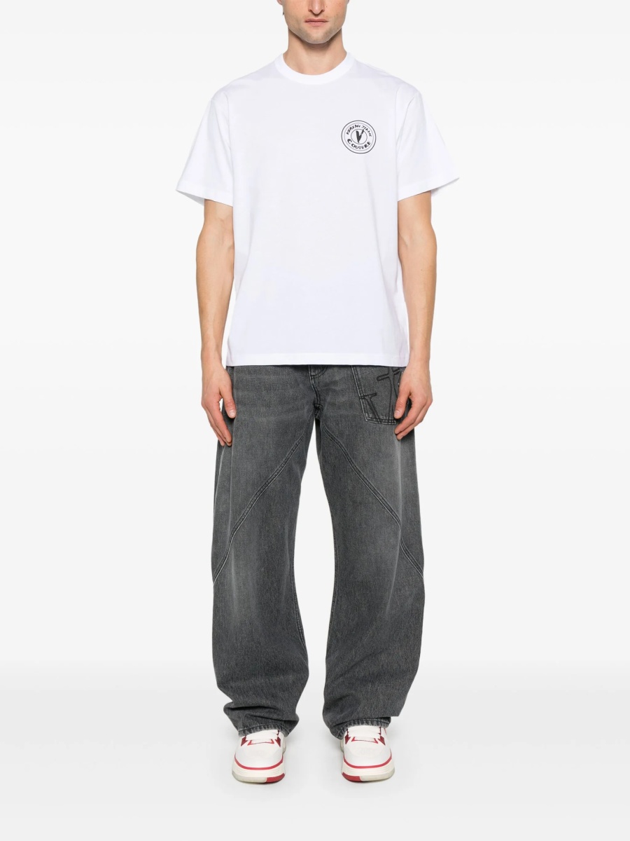 Tricou Versace Jeans Couture alb - Img 2