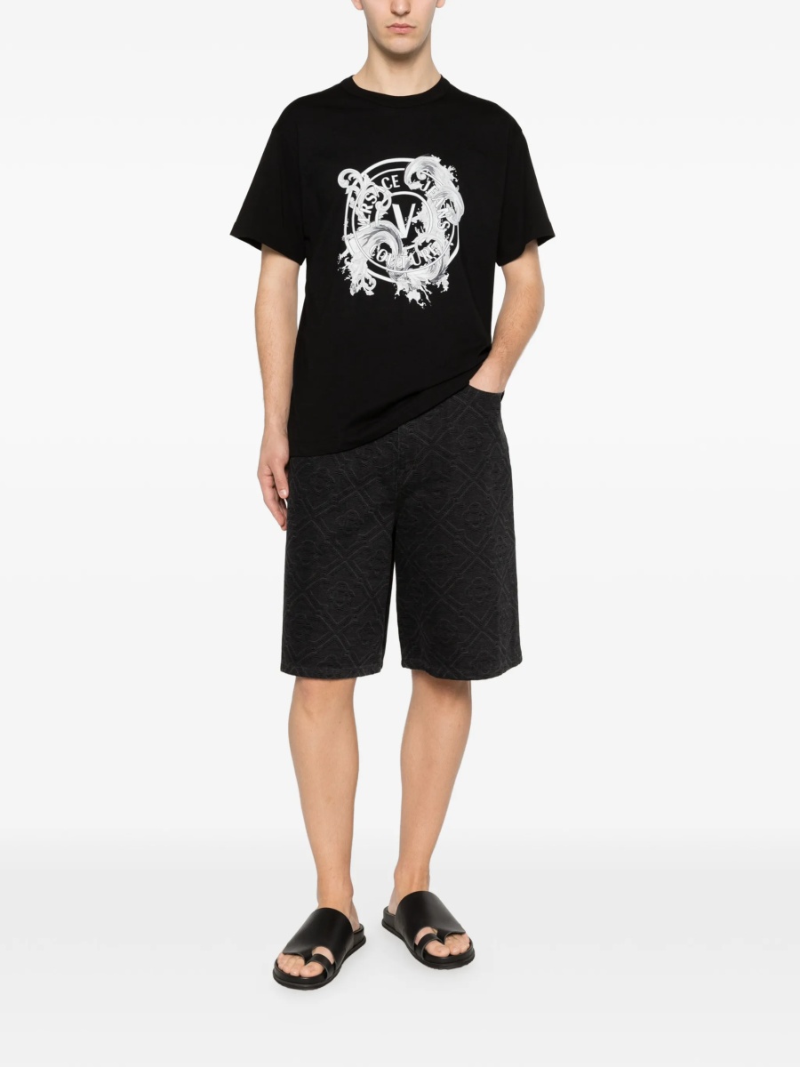 Tricou Versace Jeans Couture negru - Img 2