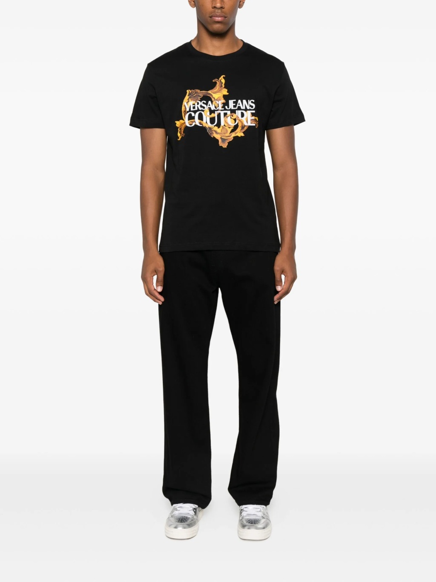 Tricou Versace Jeans Couture negru - Img 2