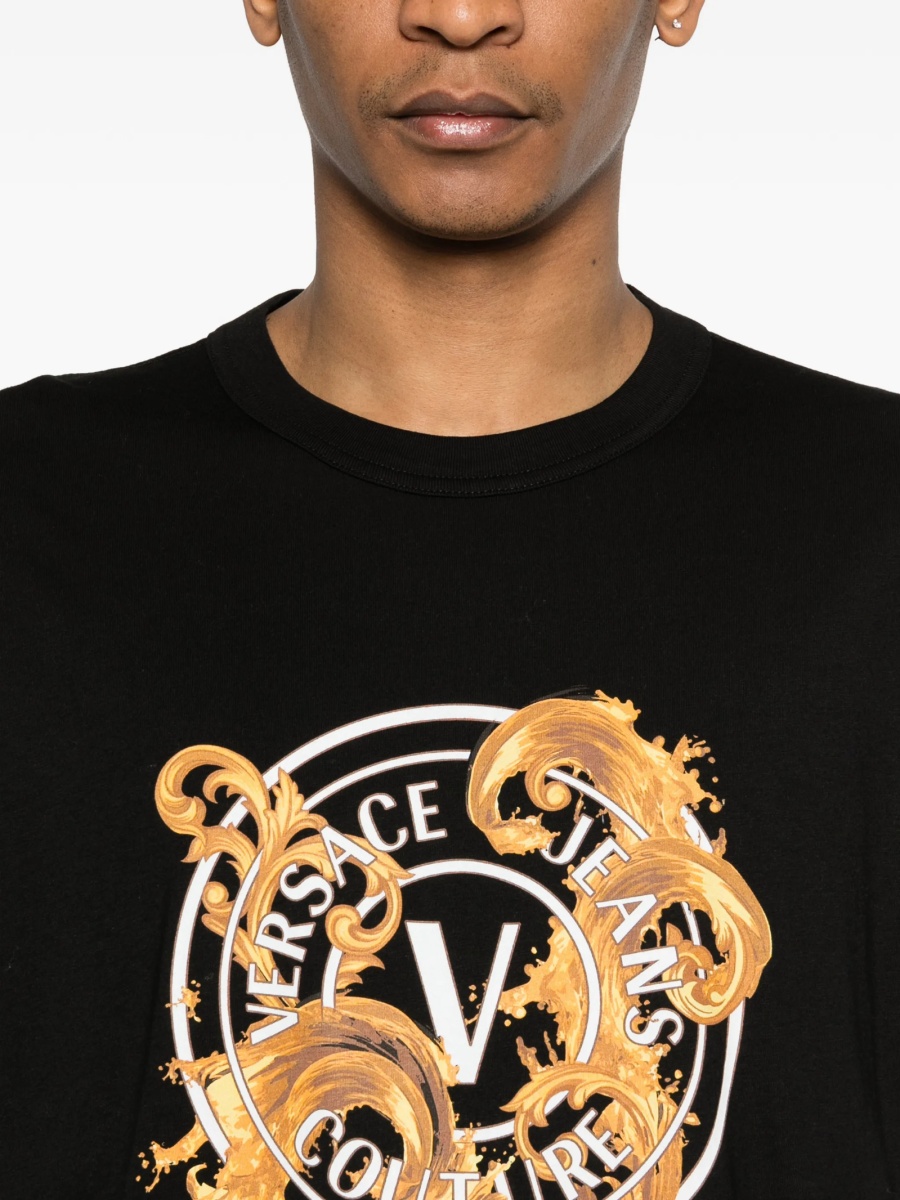 Tricou Versace Jeans Couture negru - Img 9