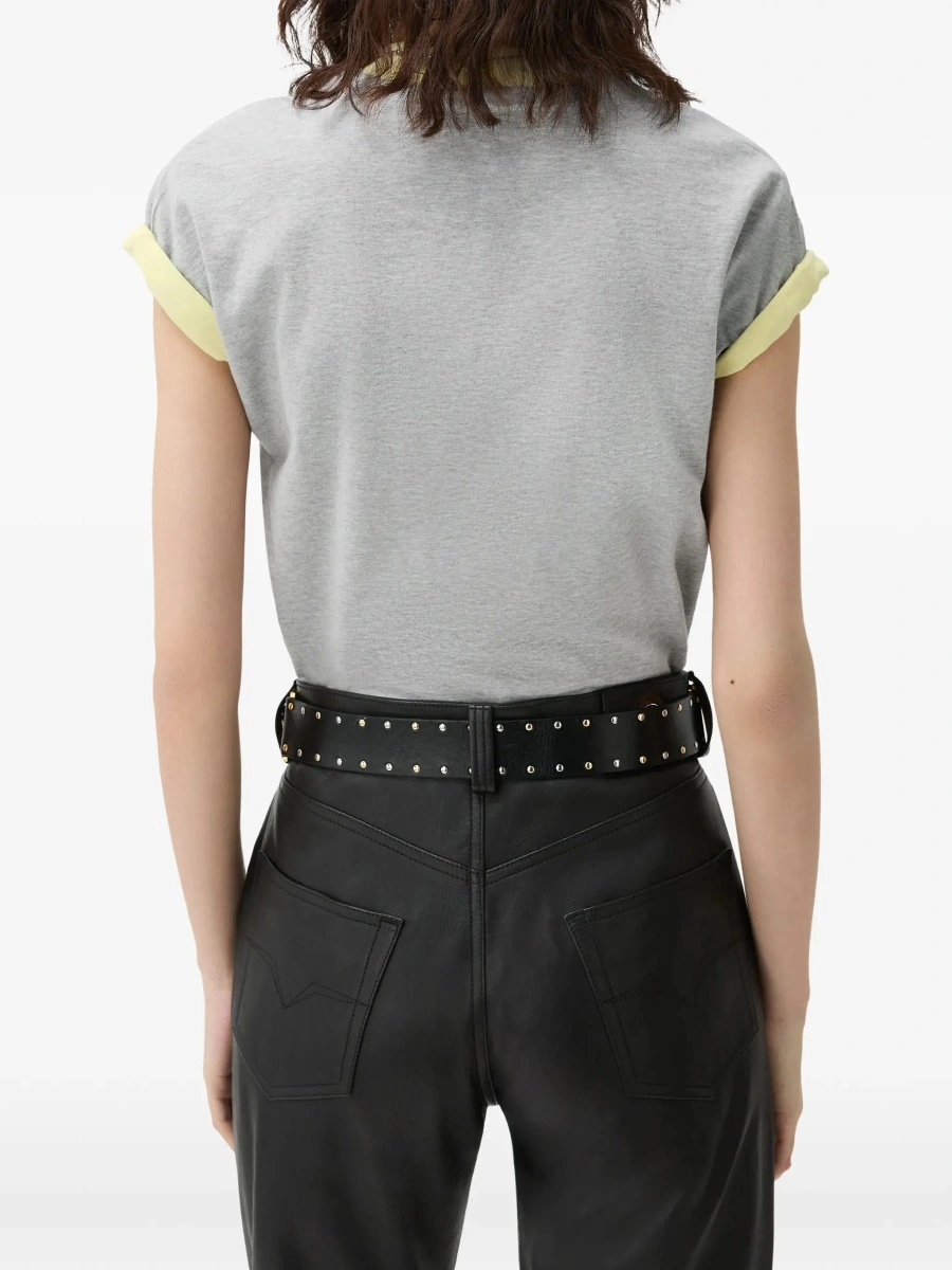 Tricou Versace multicolor din bumbac - Img 5