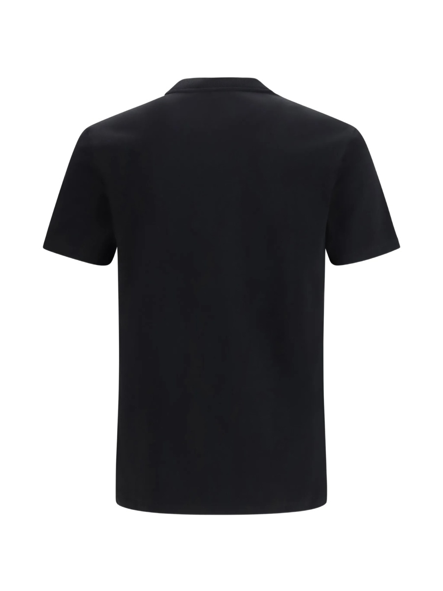 Tricou Versace negru din elastan si bumbac - Img 2