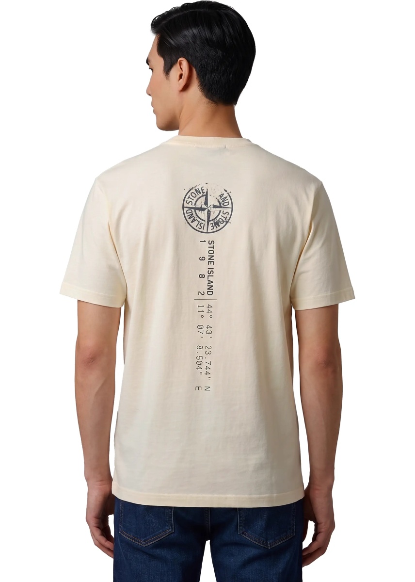 Tricou Vertical Placement Print T-Shirt - Img 3
