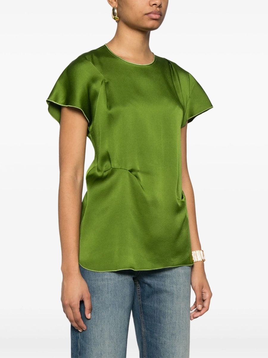 Tricou Victoria Beckham verde - Img 3
