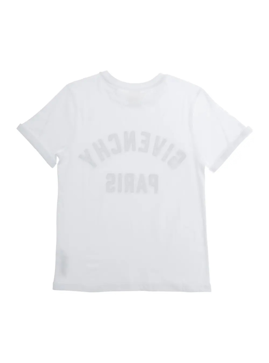 Tricou White Short Sleeve T-shirt in Cotton Boy - Img 2
