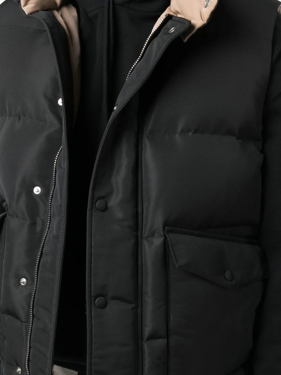 Vesta Alexander McQueen neagra din polyester - Img 5
