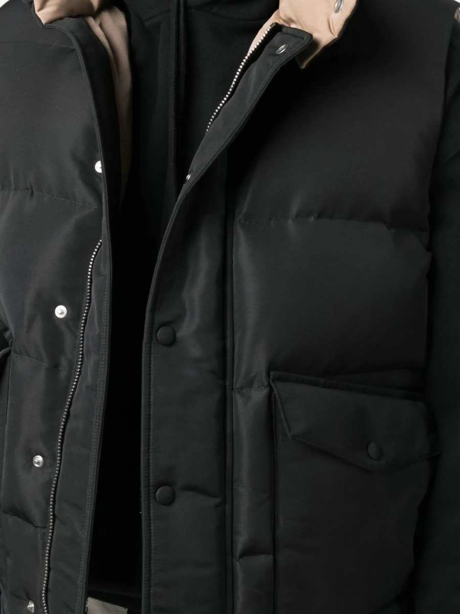 Vesta Alexander McQueen neagra din polyester - Img 5