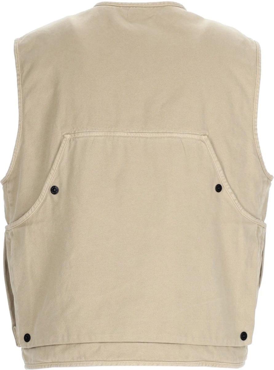 Vesta Gilet Oversize Con Patch Logo - Img 2