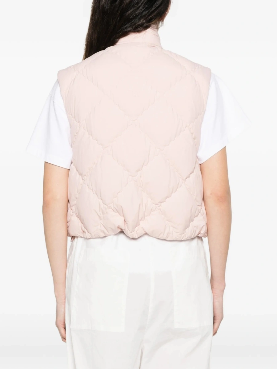 Vesta Moncler roz din poliamida - Img 4