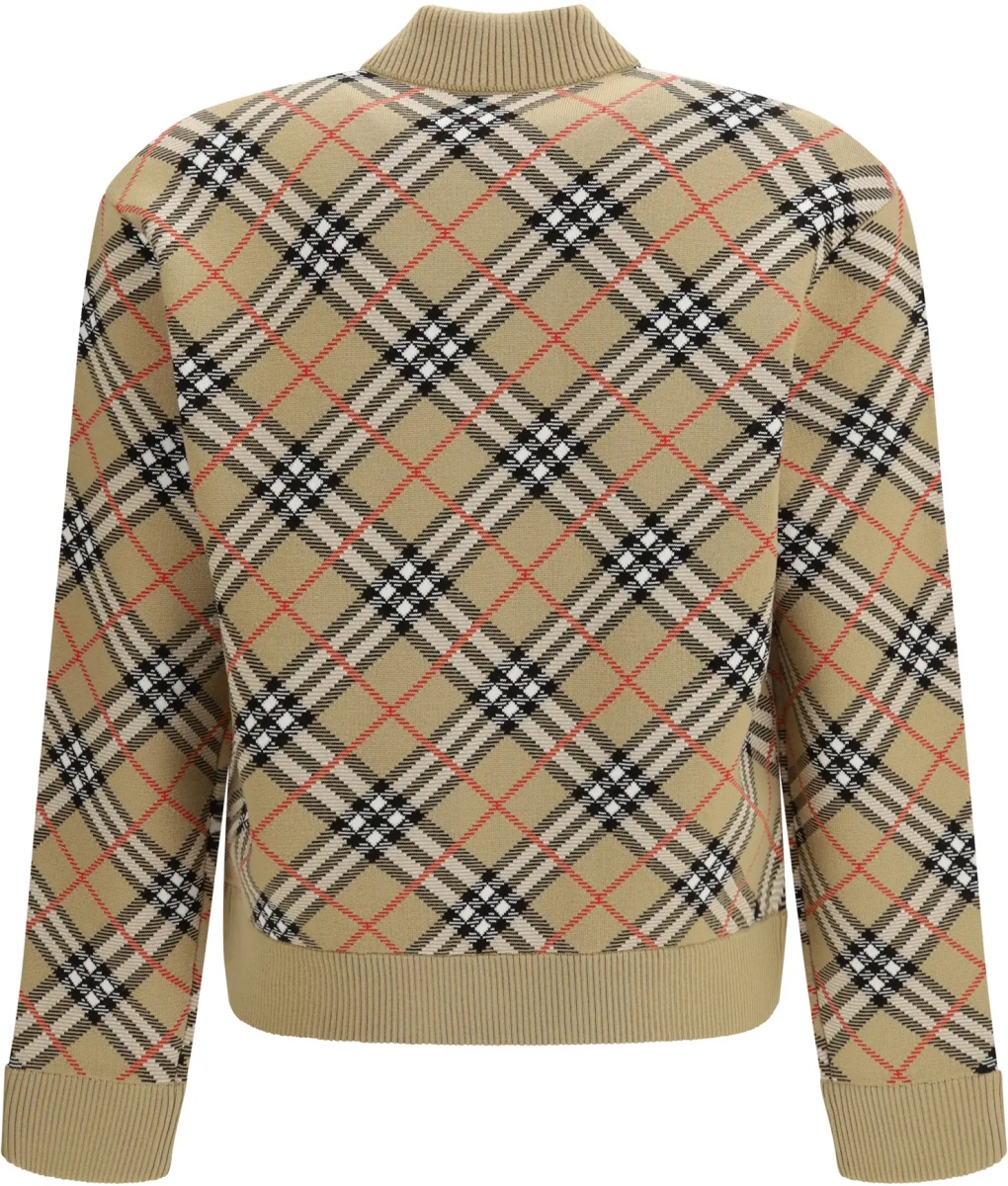 Vintage Check zip Cardigan - Img 2