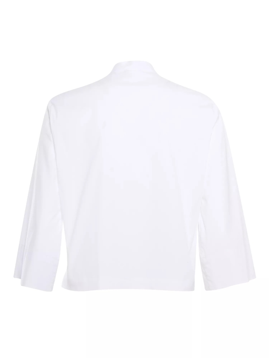 White cropped shirt - Img 2