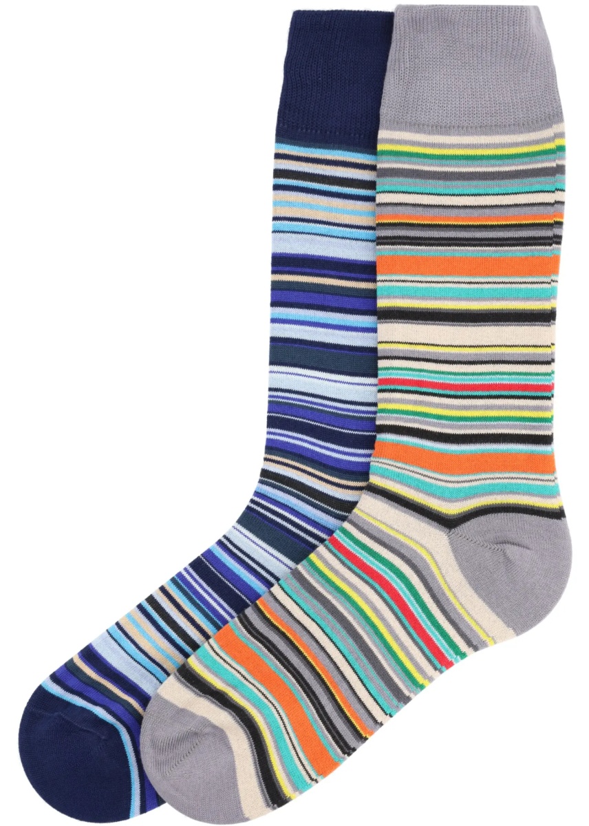 2-Pack Striped Socks - Img 2