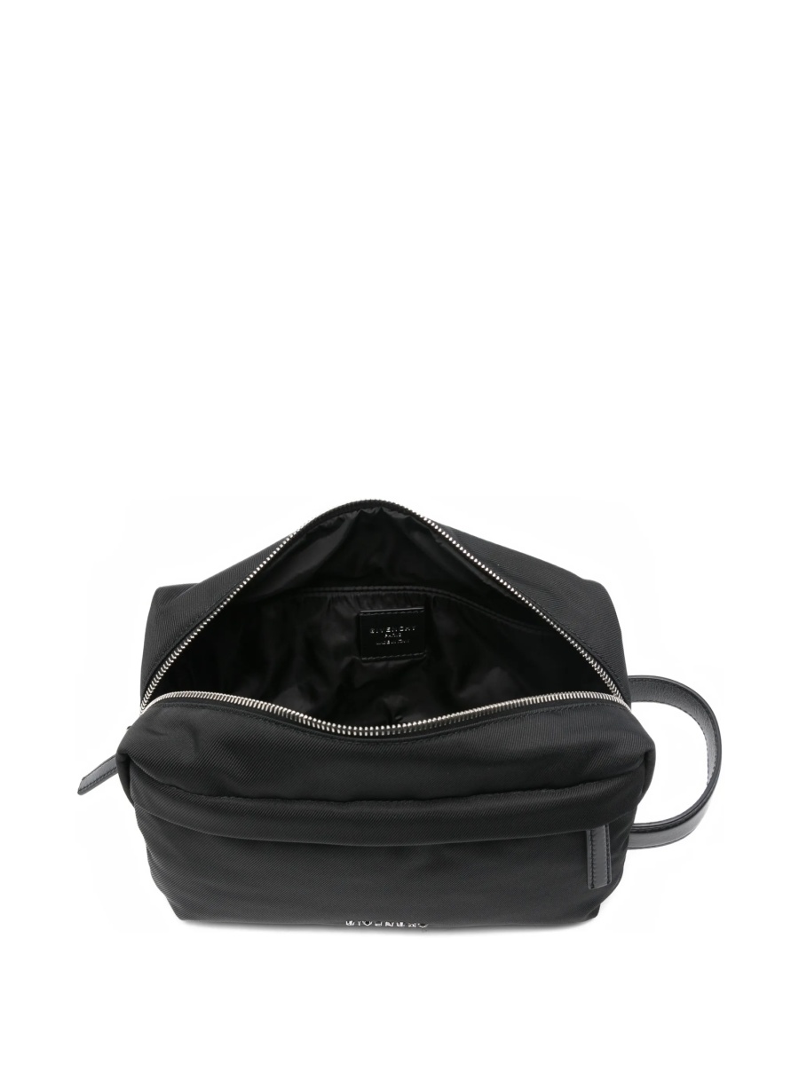 Accesorii de voiaj Givenchy negre din poliamida - Img 3