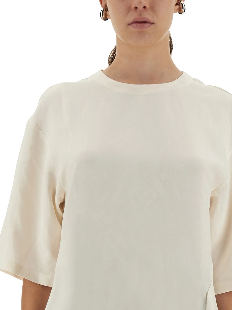Asymmetrical "Vichy" T-Shirt - Img 4