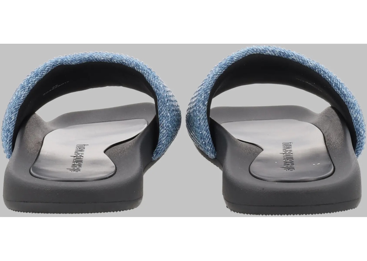 Balerini Sandalo Slide In Denim - Img 2