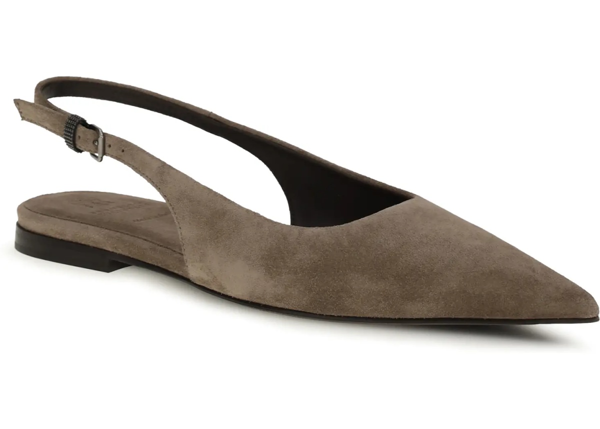 Balerini Suede Ballerinas - Img 2