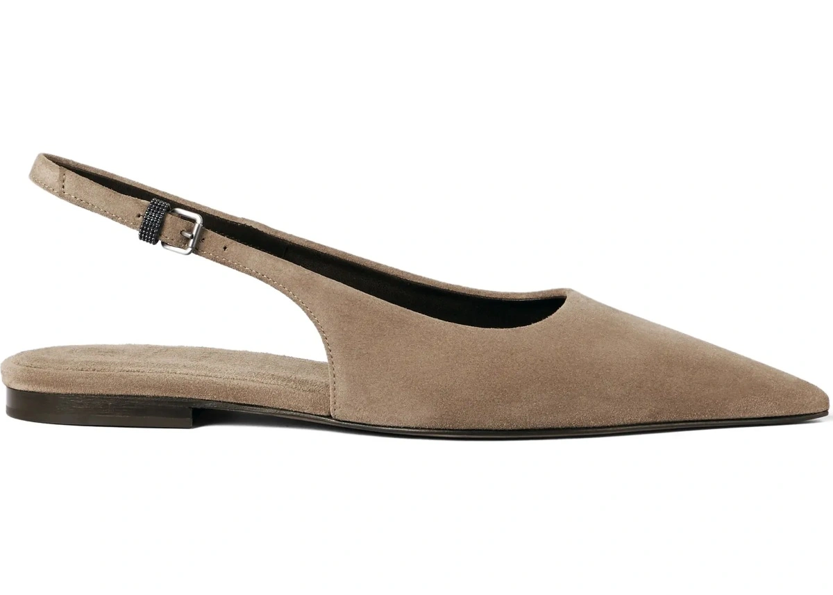 Balerini Suede Ballerinas - Img 9