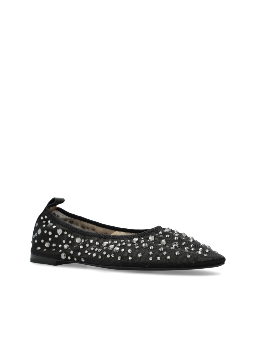 Balerini Tory Burch negri din piele si nylon - Img 4