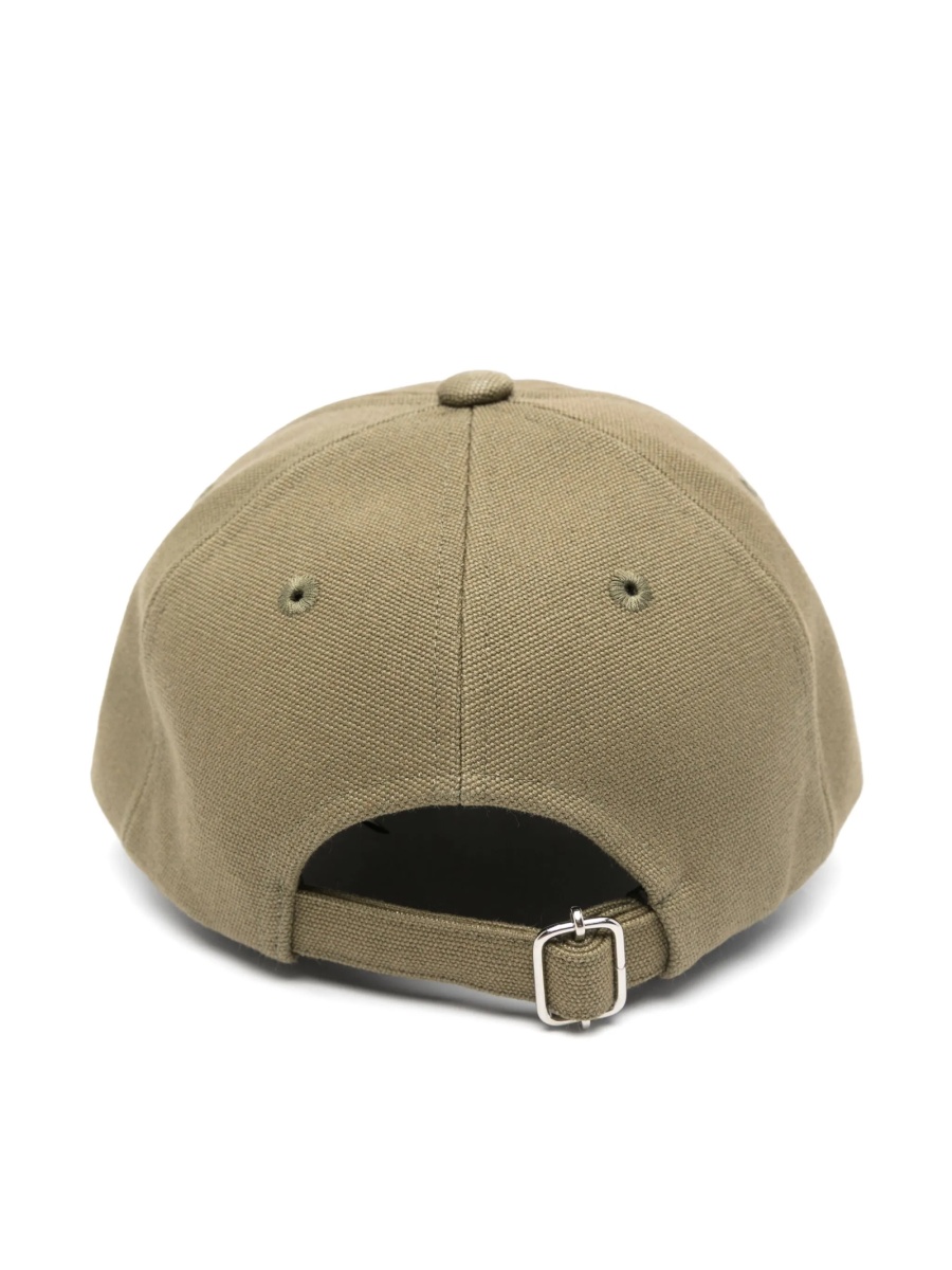 Basca A.P.C. verde din bumbac - Img 2