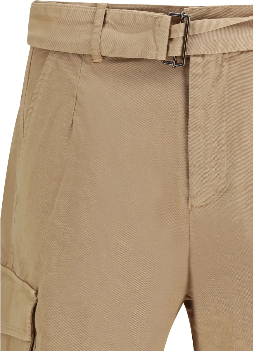 Belted button Cargo Shorts - Img 3