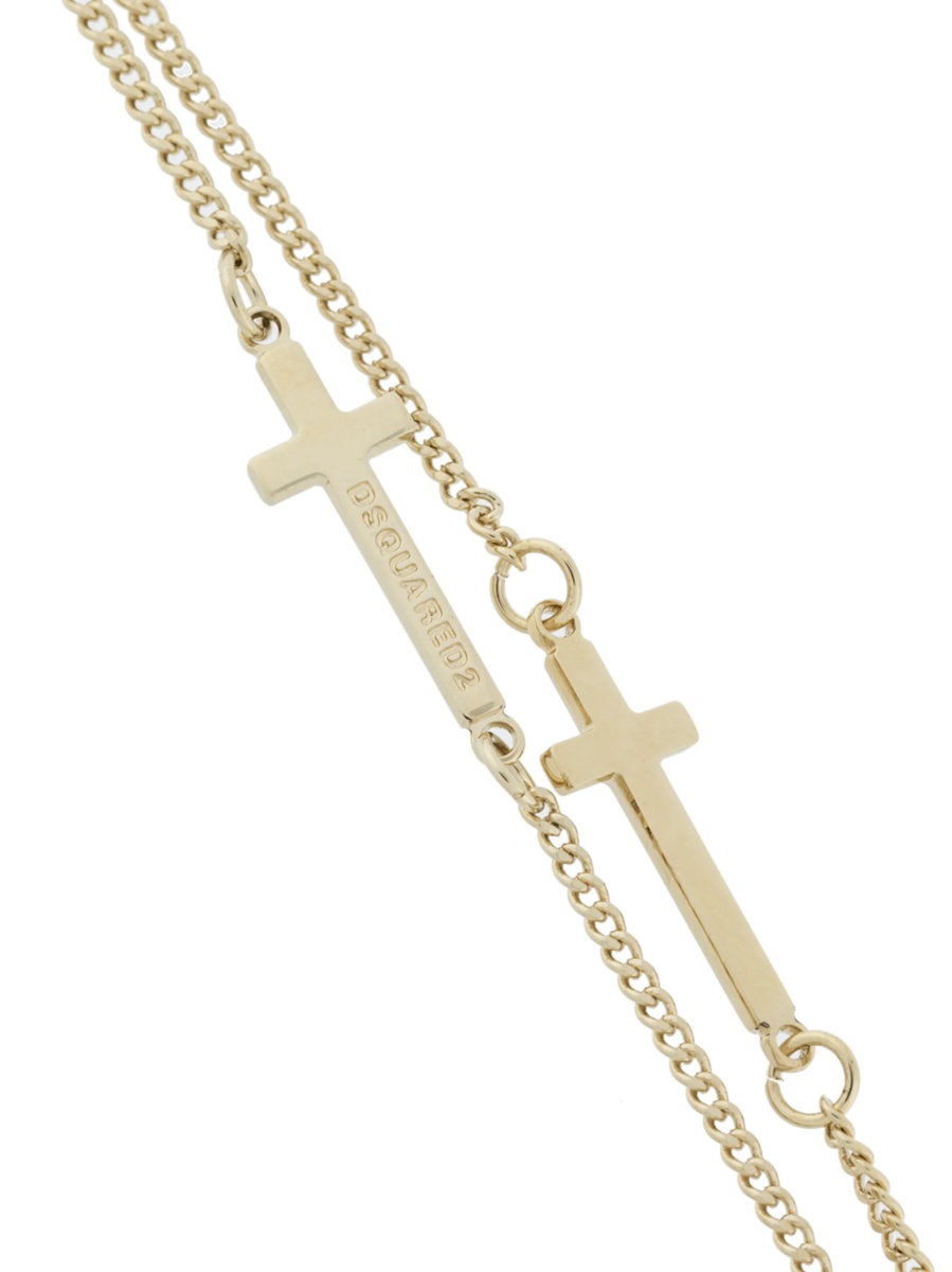Bijuterii DSQUARED2 metalice din alama si zamak - Img 3