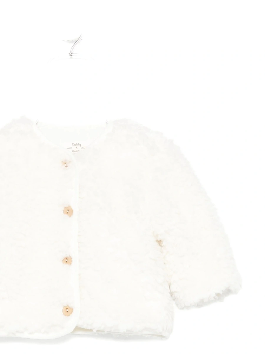 Blana TEDDY &amp; MINOU neutra din polyester - Img 3