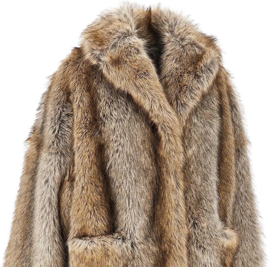 Blanuri 'Brigitte' faux fur oversized jacket - Img 2
